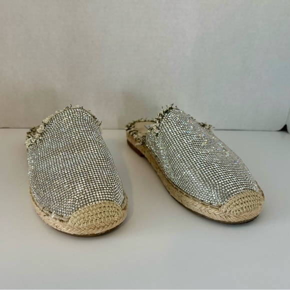 Steve Madden rhinestone espadrilles mules - Picture 3 of 7